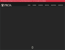 Tablet Screenshot of carnesproa.com